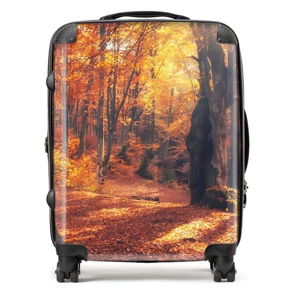 Warren Reed Autumn Forest Suitcase