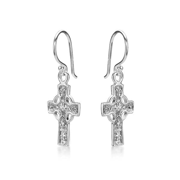 namana 925 Sterling Silver Gothic Cross Earrings For Women