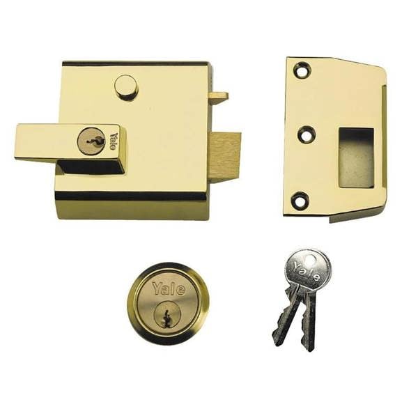 Yale Locks P1 Double Security Nightlatch - Multi Colour - 