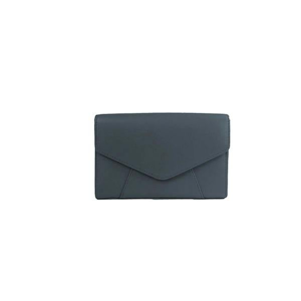 Eastern Counties Leather Camille Envelope Leather Purse - Navy