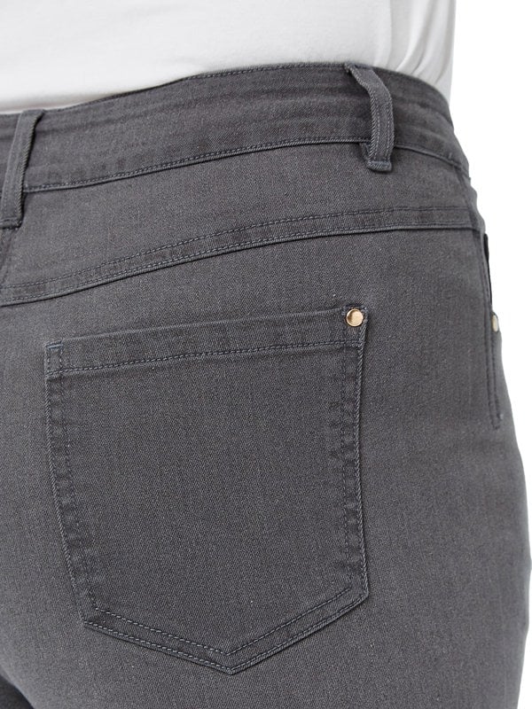 PennyPlain 5 Pocket Jeans - Pewter Short