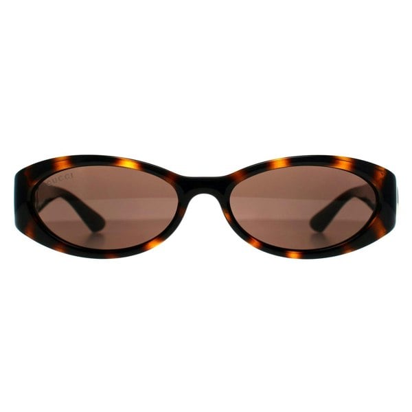 Gucci Sunglasses GG1660S 002 Shiny Dark Havana Dark Brown