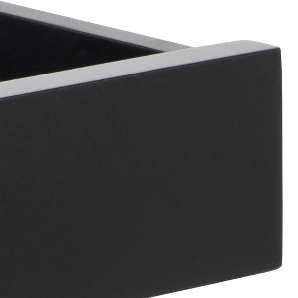 Furniture To Go Cholet Square Bedside Table with 1 Drawer in Black
