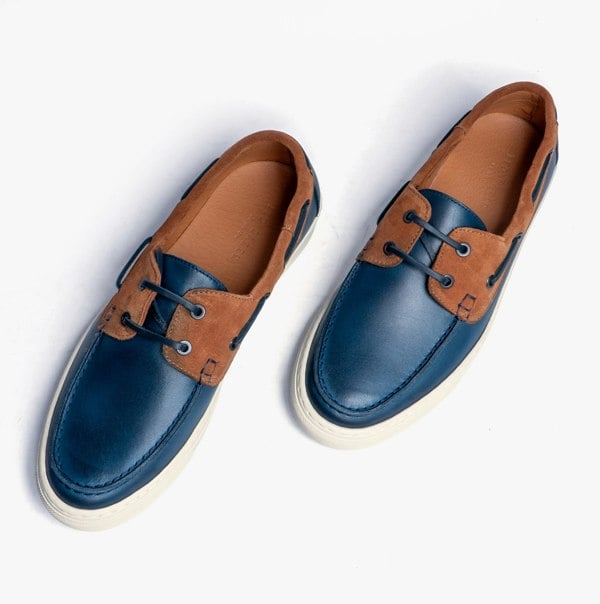Ted Baker EUENB Mens Boat Shoes Navy