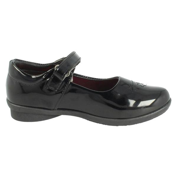 Spot On Girls Spot On Strap Fastening Mary Jane School Shoes H2674
