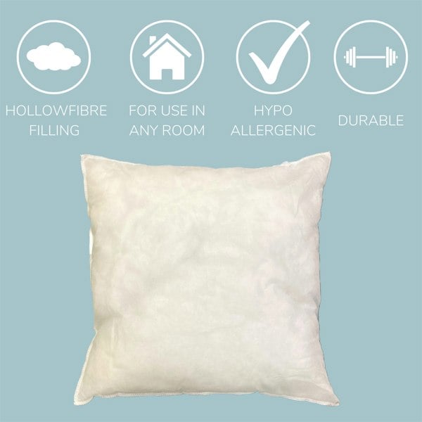 HomeSpace Direct 6 x Hollowfibre Cushion Inner