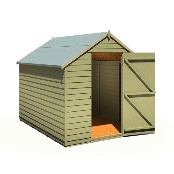 Shire Overlap 8x6   Economy Pressure Treated Storage Shed - Best Shed