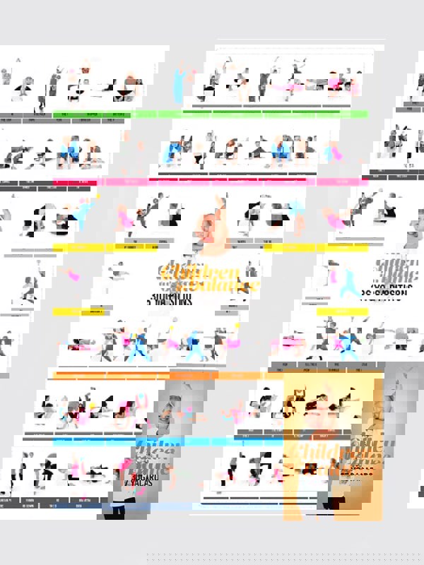 Chiball In Balance Yoga Cards & Poster Set