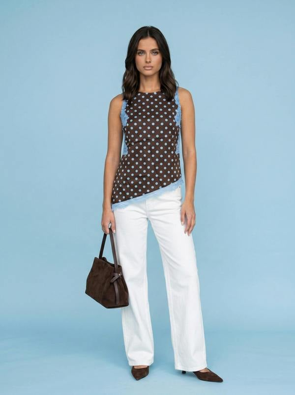 Urban Bliss Lace Spot Top