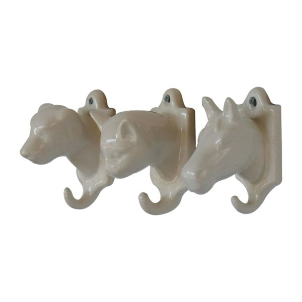 Artisan Furniture Assorted Animal Wall Hooks Set of 3