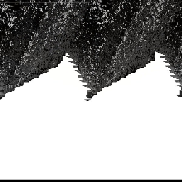 Dylan Crushed Velvet 3+2 Seater Fabric Sofa in Black