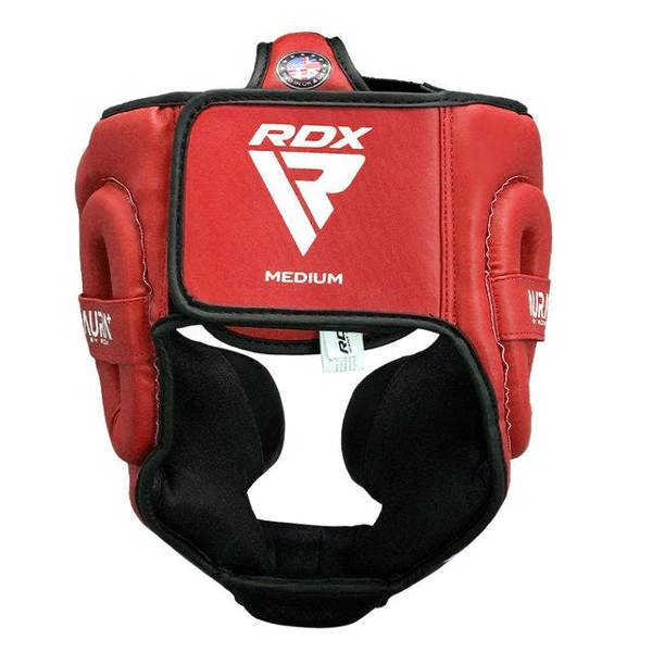 RDX Sports HEAD GUARD AURA PLUS T-17 RED/BLACK