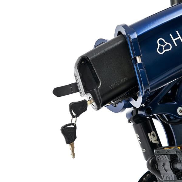 Hygge Bikes Sorø 2026 - Folding Fat Tyre E-Bike 48V 14.5Ah - Royal Blue