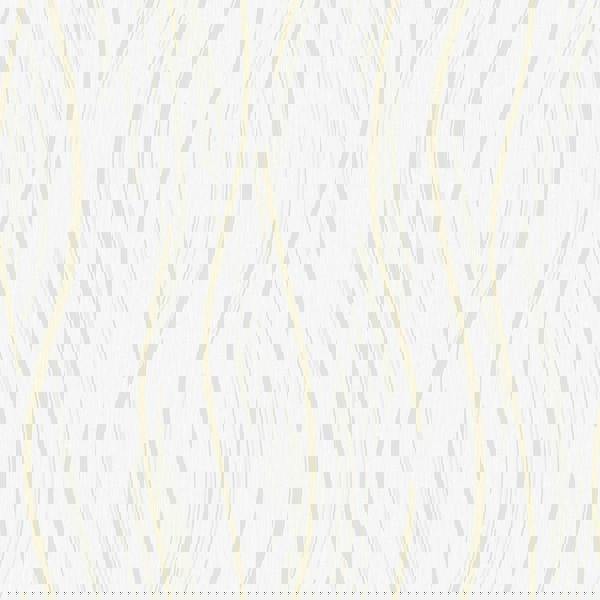 World Of Wallpaper Shimmer Wave Textured Wallpaper - Natural Beige/Gold