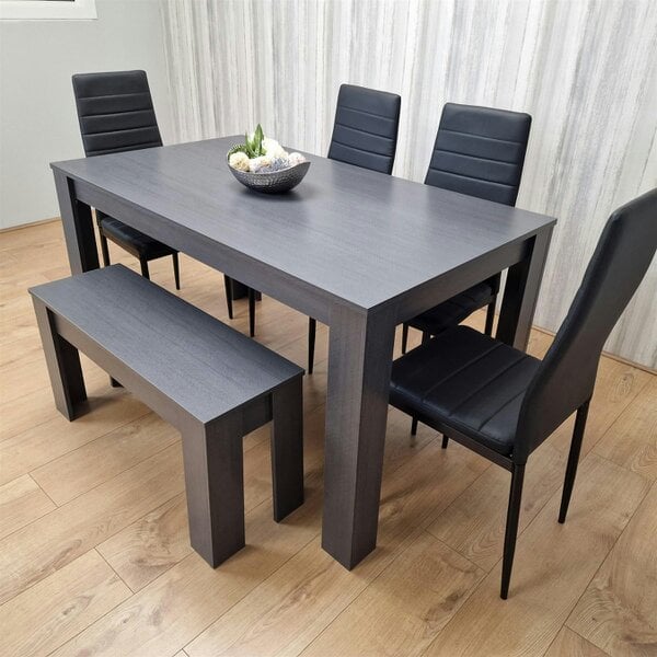Kosy Koala Dining Table Set with 4 Chairs and a Bench Dining Room and Kitchen table set of 4