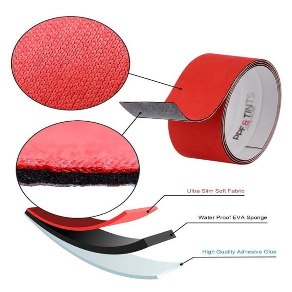 RimPro-Tec Group Felt Squeegee Tape | Squeegee Tape Slip | PPF&TINTS™