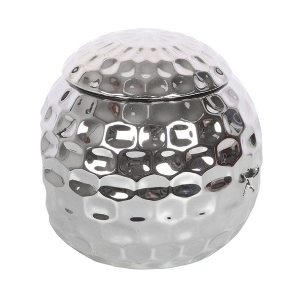 Serano Silver Disco Ball Oil Burner