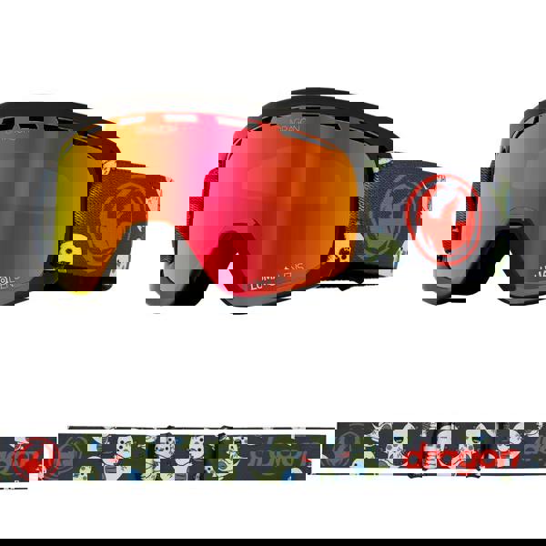 Dragon LIL D - Lil Kaiju with Lumalens Red Ionized Lens