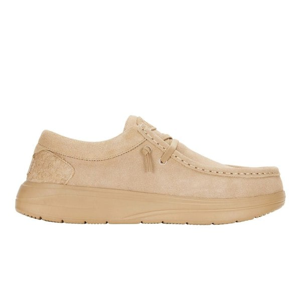 HEYDUDE Wally X Suede Shoes - Tan