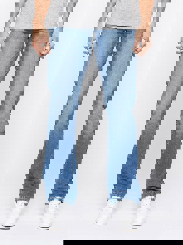 Crosshatch Winsbury Bootcut Jeans Stone Wash