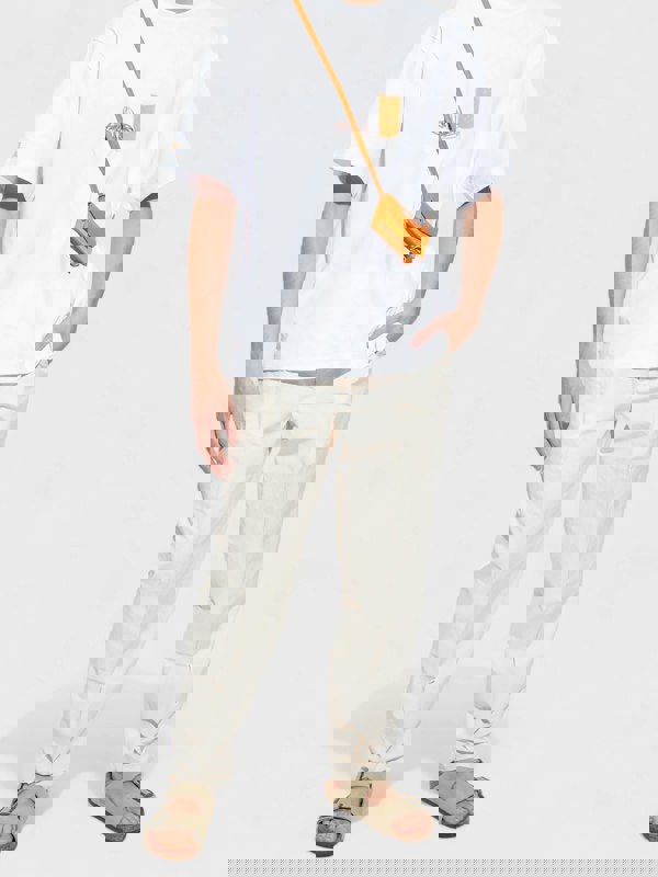 Jacquemus Le T-Shirt Succo Print Orange Juice White