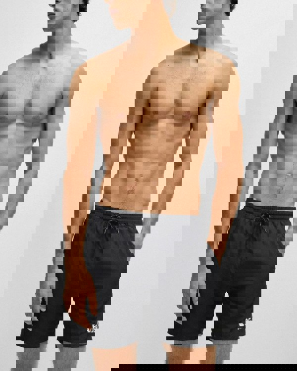 BOSS Orange Starfish Mens Swim Shorts NOS - Black 001 - CHO - Designer Mens Shorts