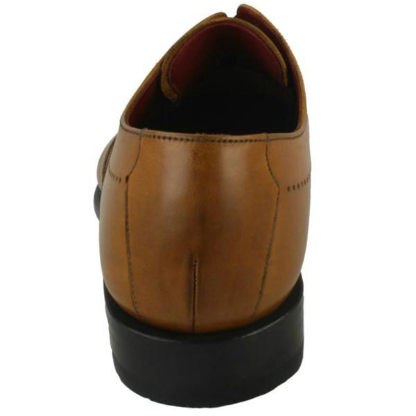 Loake Mens Loake Brogue Lace Up Leather Shoes Stitch