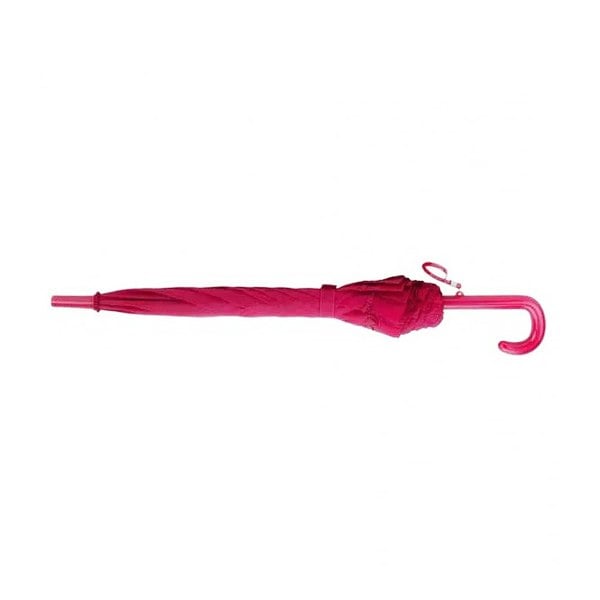 Hot Pink Galleria Kids Frilled Umbrella Flat Lay