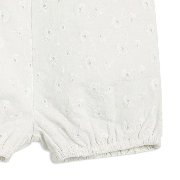 Mini Cuddles Baby Girls Broderie Anglaise 2pc Set, White