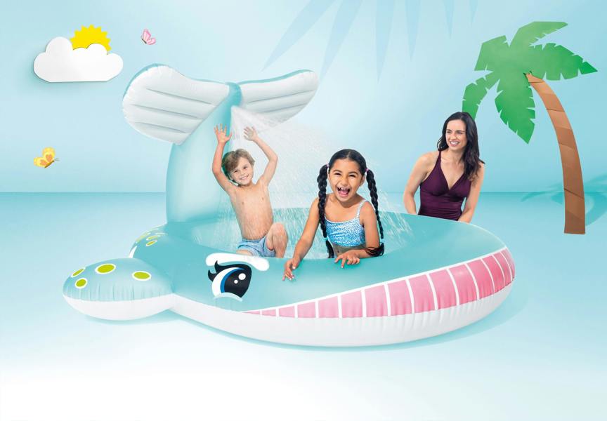 INTEX Whale Spray Pool