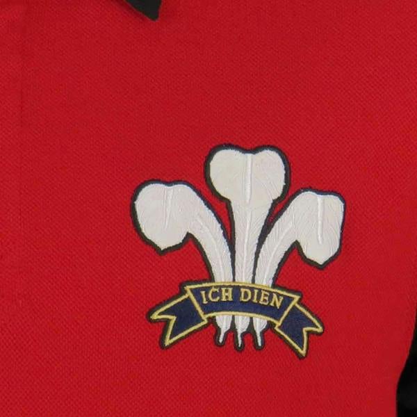 Ellis Rugby Wales Rugby Shirt Polo Vintage Style