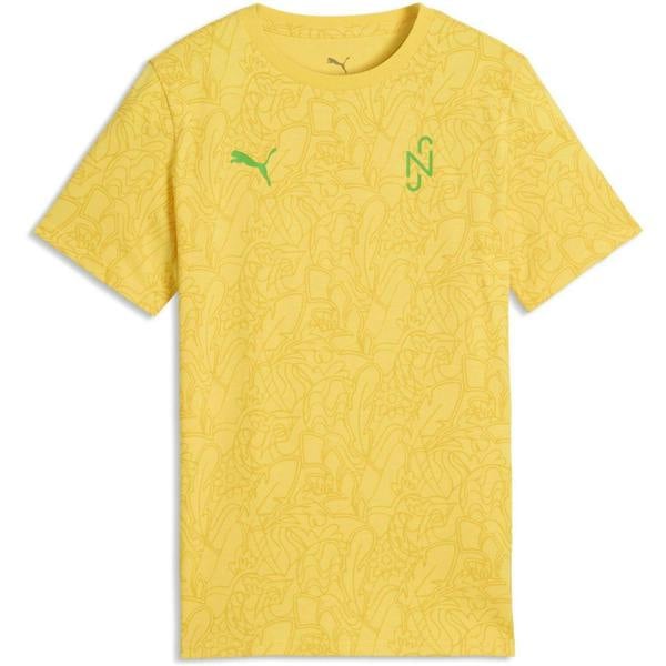 Puma Childrens/Kids Neymar Printed Regular T-Shirt - Yellow - 