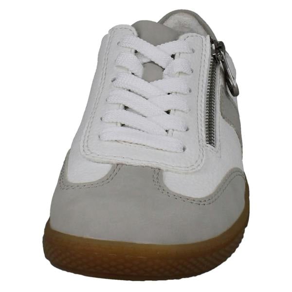 Rieker Ladies Rieker T-Shaped Suede Detail Trainers L9700