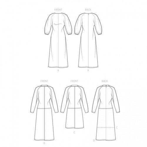 Simplicity Sewing Pattern 9640, Dresses for Women, H5 (6-8-10-12-14) - Intermediate