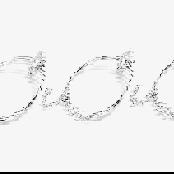 Swarovski Dextera Rhodium Plated Crystal Set Bracelet 5743569