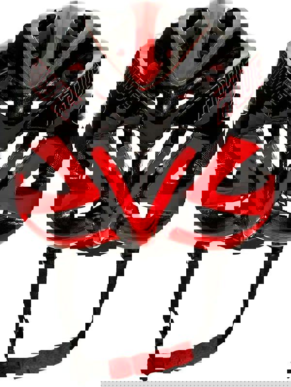 AweSpeed In Mould Adult Bike Helmet Large 58-61cm Black/Red/Carbon