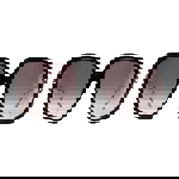 Alexander McQueen Sunglasses AM0374S 001 Black Silver Grey Gradient
