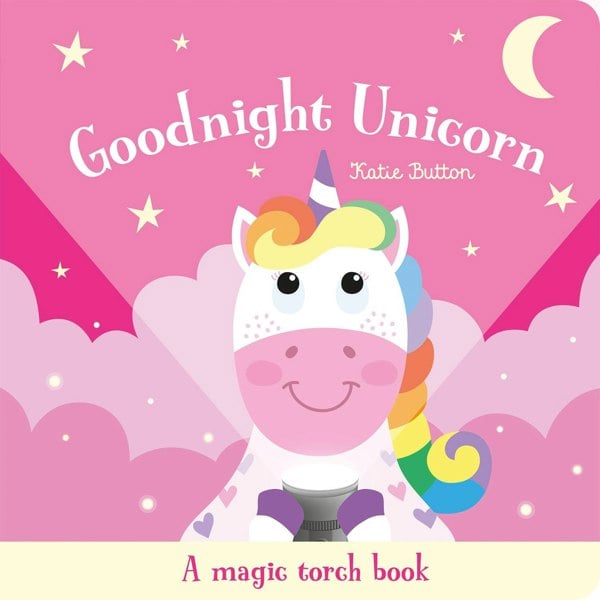 Magic Torch Books 7 Books Collection Set (Goodnight Bear, T. Rex, Unicorn, Lion, Frog, Cat, and Dog)