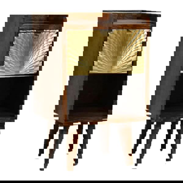 Artisan Furniture Mini Manila Gold 1 Drawer Bedside