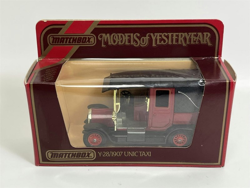 MCSlots Unic Taxi 1907 1:42 Scale Models of Yesteryear Matchbox Y28D S6