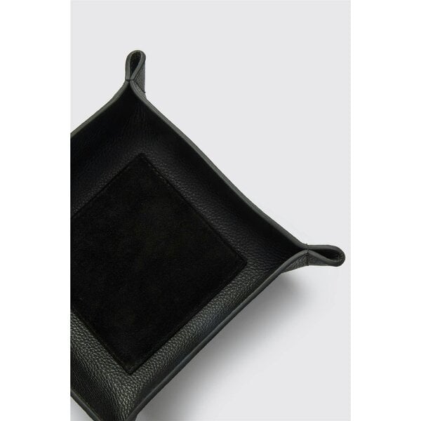 Antique Rogue Leather Coin Tray
