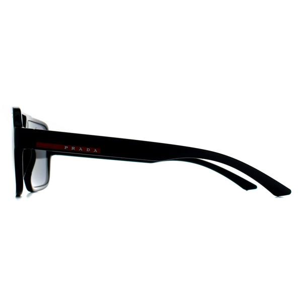 Prada Sport Sunglasses PSA06S 1AB02G Black Dark Grey Polarized