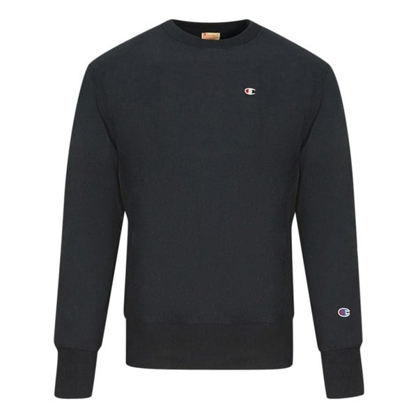 Champion Reverse Weave C Logo Jumper - Navy Blue