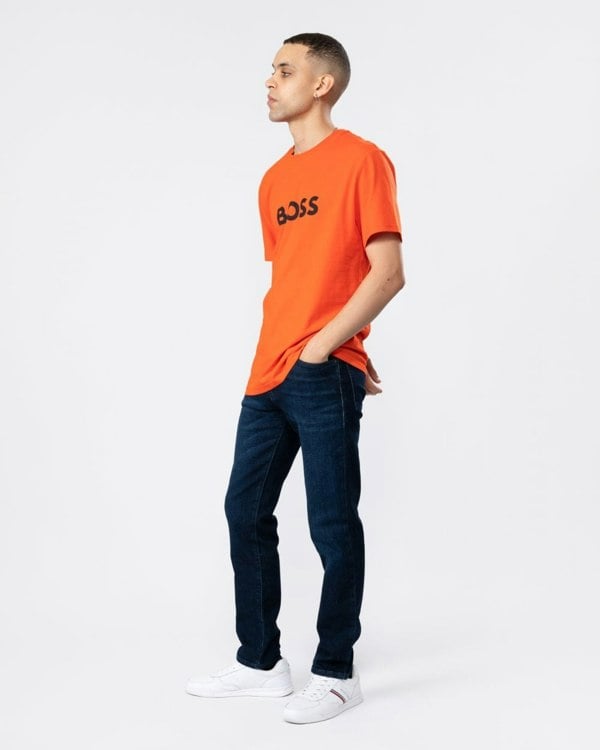 BOSS Orange BOSS Orange Re.Maine Regular Fit Jeans in Dark Blue Comfort-Stretch Denim NOS