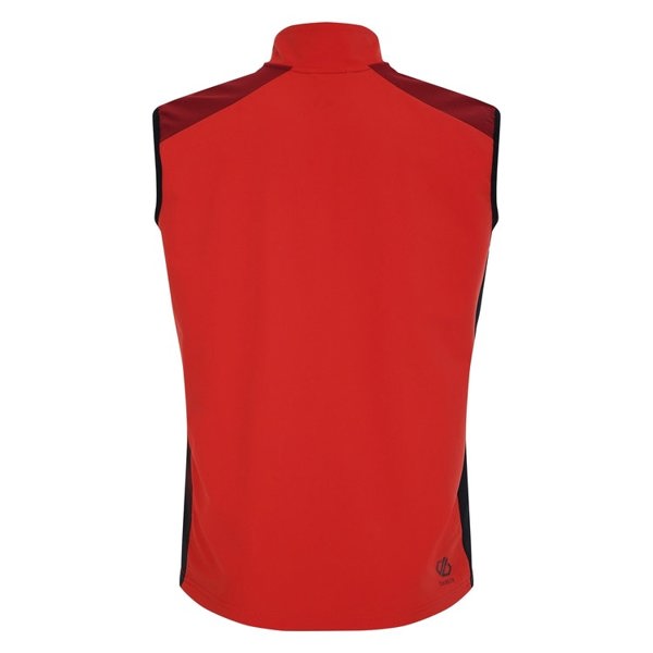 Dare 2B Mens Lattitudinal II Gilet - Tuscan Red/Black