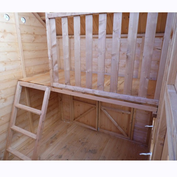 Shire Crib 7x6 Shiplap Children's Playhouse