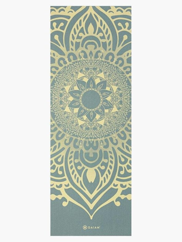 Gaiam Iceberg Sundial Layers Yoga Mat 5mm