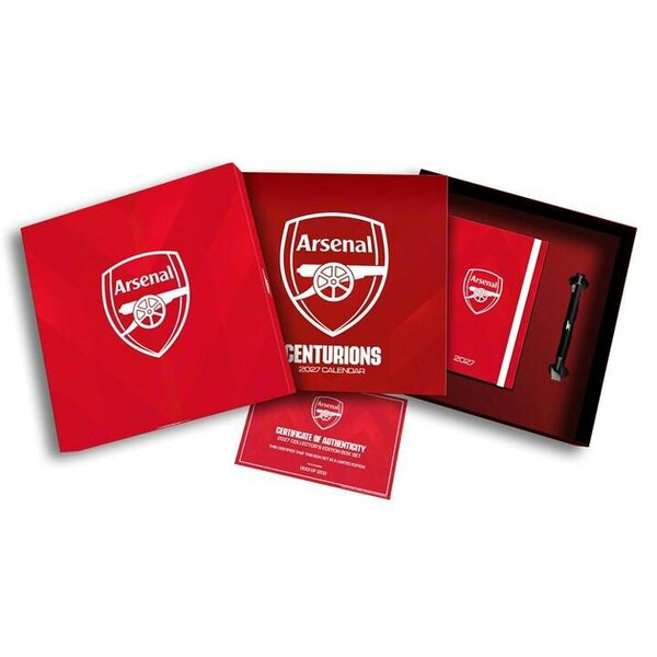 Arsenal FC Collector's Gift Set 2027, Gift Sets, Month To View, Sports, Gift