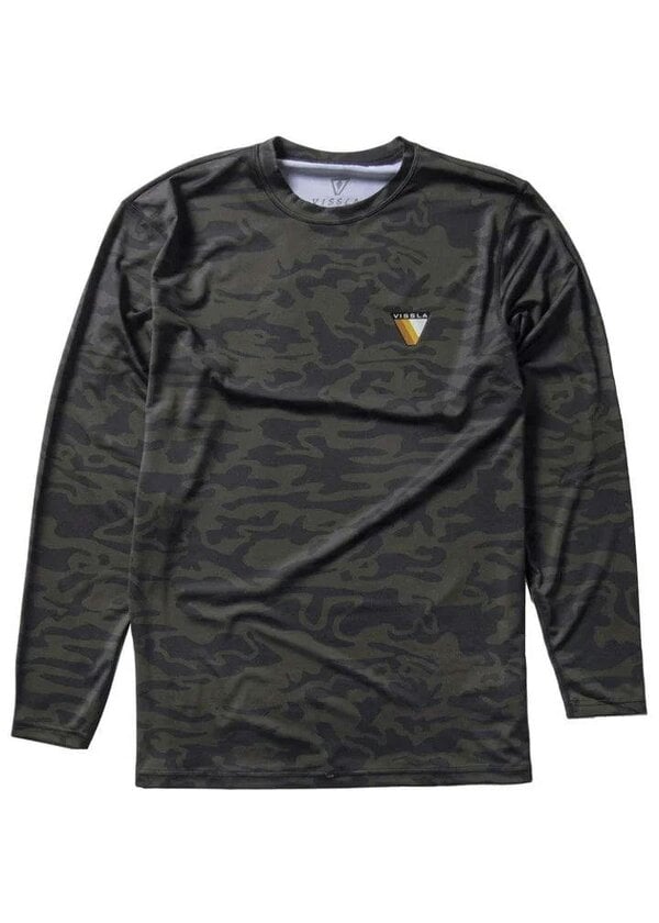 Vissla Easy Seas Eco L/S Lycra - Camo