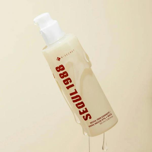 K-SECRET SEOUL 1988 Essence Snail Mucin 97% + Rice 100ml
